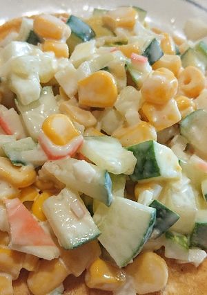Una foto de Tostadas de Surimi