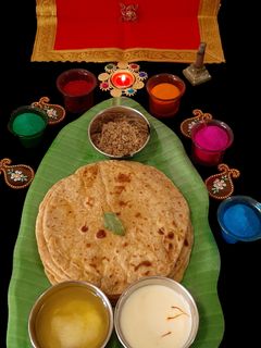 थंडाई पुरणपोळी.. (thandai puran poli recipe in marathi) रेसिपी चे मुख्य फोटो