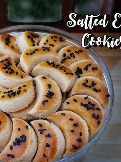 Foto resep 241. Salted Egg Cookies