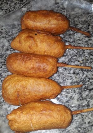 Una foto de Banderillas de salchichas