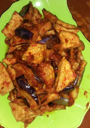 Foto resep Balado terong tahu #BikinRamadanBerkesan