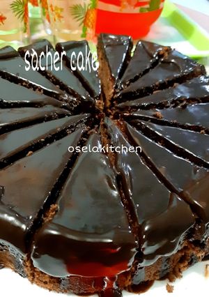 Foto resep Sacher cake
