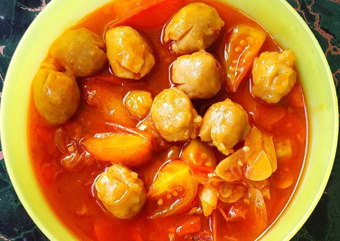 Resep Oseng Bakso Pedas Manis Oleh Dyah Ayu Sulistyawati Cookpad