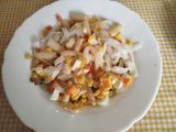 Ensalada de Noodles de Arroz y Verduras Aliñada a Tu Gusto