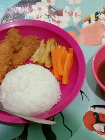 Cara Mudah Membuat Resep Chicken katsu saus teriyaki yang Uenak Anti Ribet, Mantap Sekali