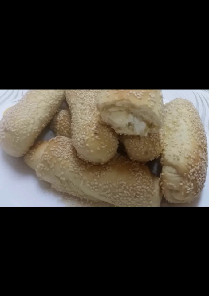 صورة لوصفة الفطائر اليابانيه بالسمسم