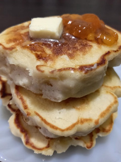 Una foto de Pancakes súper esponjosos 🥞🤩 | Paso a paso 👍