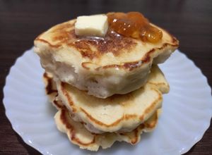 Una foto de Pancakes súper esponjosos 🥞🤩 | Paso a paso 👍