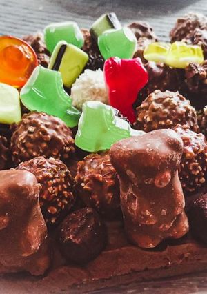 Une photo de Gâteau au chocolat sans cuisson