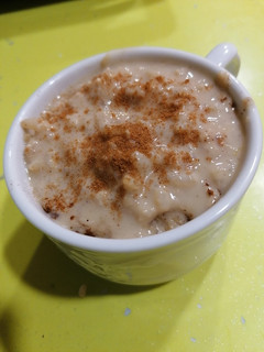 Una foto de Arroz con leche vegano. Thermomix