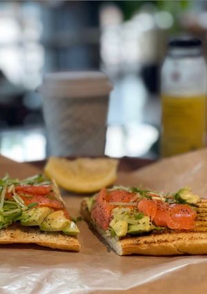 Una foto de Tostada saludable