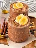 Overnight oats (Cacao banana)