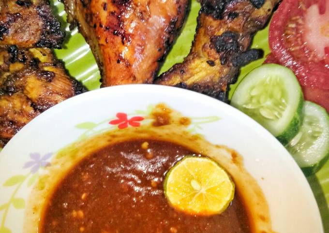 Ayam Bakar Kecap Sambal Kacang