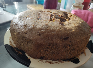 Una foto de Pan de Zanahoria en la estufa, en molde milagro o Jade horno