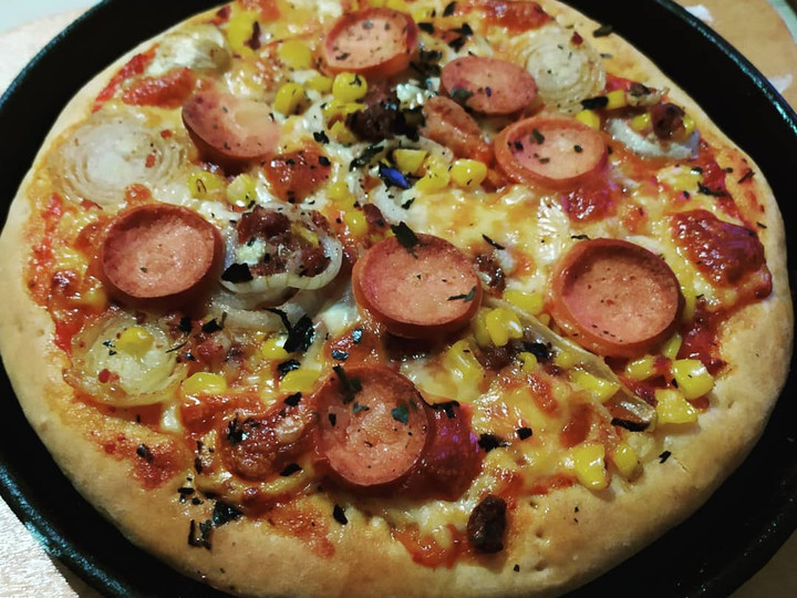 Langkah Mudah untuk Membuat Pizza rumahan, Enak