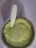Oat and avocado puree
