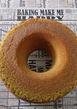 Foto resep Bolu pandan santan