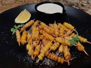 A picture of crispy sweet corn