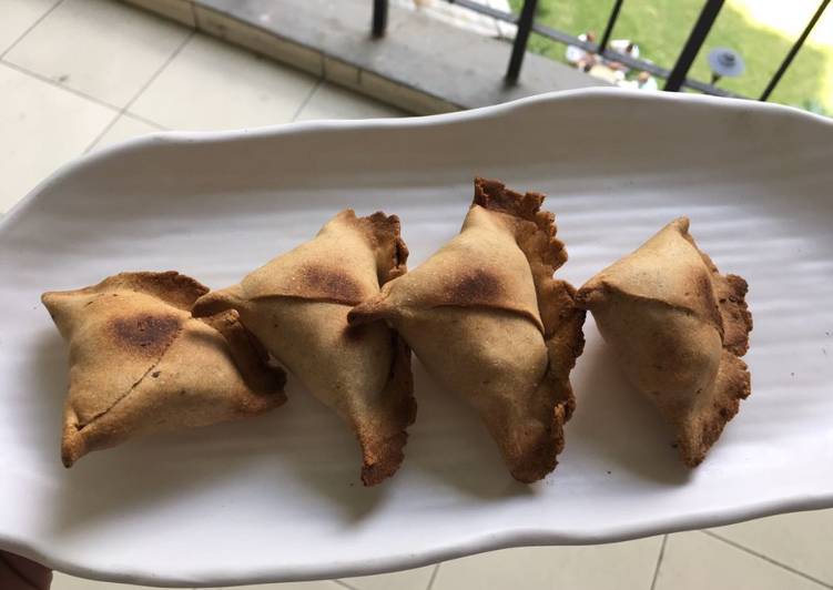 Easiest Way to Prepare Any-night-of-the-week Baked whole wheat samosa