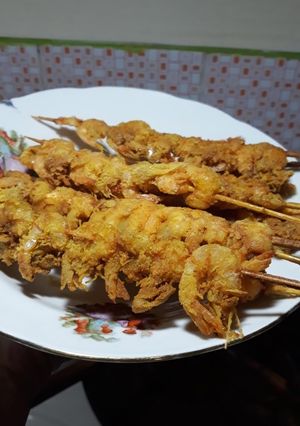 Foto resep Udang Goreng Sate Garing Surabayaan