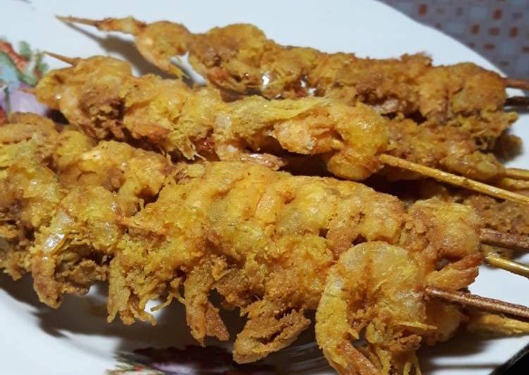 Bagaimana Membuat Udang Goreng Sate Garing Surabayaan Anti Gagal