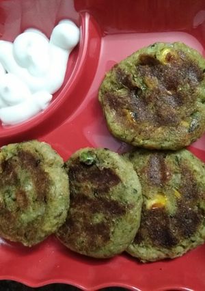 A picture of Veg kabab.