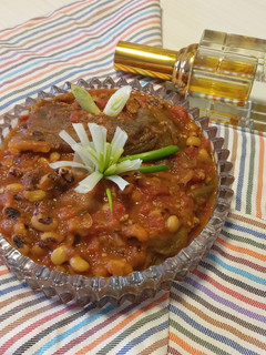 عکسی از دستور قلیه بادمجان سمنانی