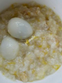 Foto resep MPASI - Bubur Kabocha Telur Puyuh