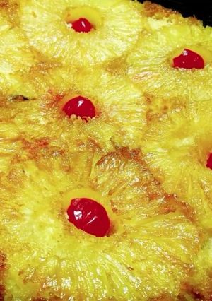 Una foto de Volteado de piña