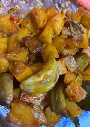 Foto resep Sambal goreng kentang dan jengkol