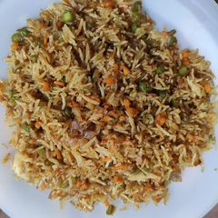 A picture of Pan Fried Rice.