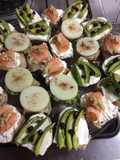 Canapés para golosear