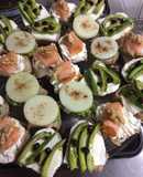 Canapés para golosear