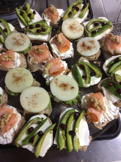 Una foto de Canapés para golosear