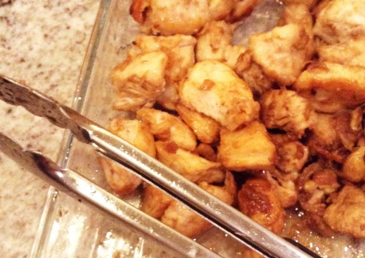 Steps to Make Speedy Teriyaki chicken