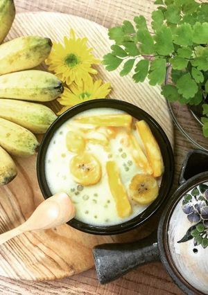 Hình của món Chè tam hoàng.