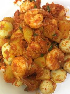 Foto resep Sambal udang kentang telur puyuh