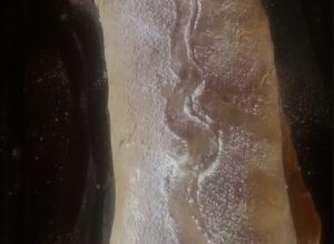 Una foto de Strudel de manzana