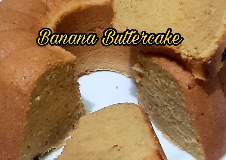 Banana Buttercake