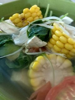 Foto resep Bening Tahu Campur Sayur