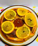 Crema volteada de naranja!!