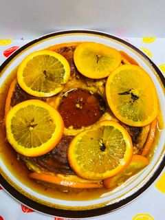 Una foto de Crema volteada de naranja!!