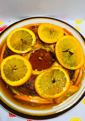 Una foto de Crema volteada de naranja!!