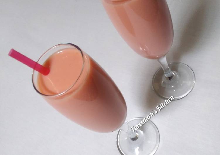 Recipe of Homemade Watermelon smoothie