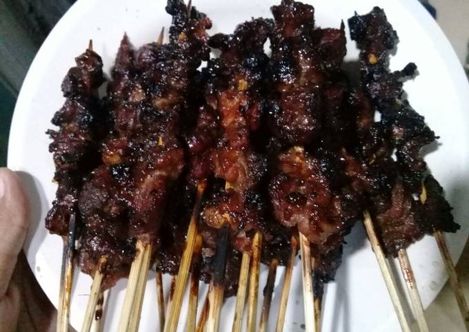 Resep Sate Daging Sapi #114, Enak