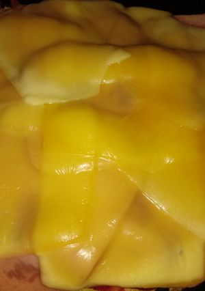 Una foto de Pizza grez coliflor