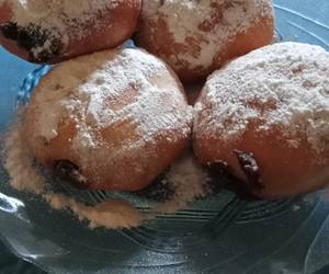 Resep Populer Donat bomboloni lembut dan empuk Yummy Mantul