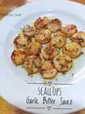Scallops with Garlic Butter Sauce