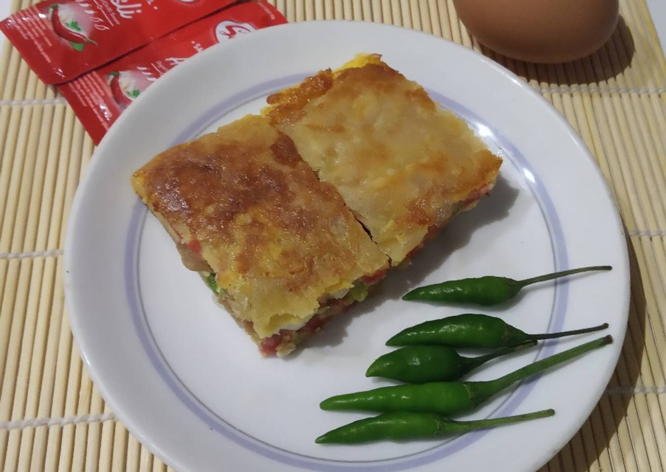 Martabak Telor Wajan Teflon (recook)