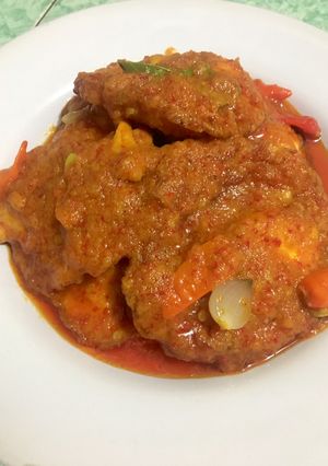 Foto resep Telur ceplok bumbu pesmol pedas